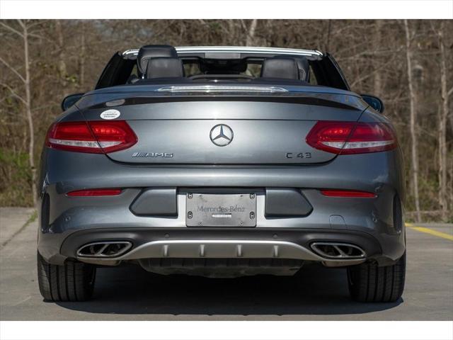 used 2018 Mercedes-Benz AMG C 43 car, priced at $31,675