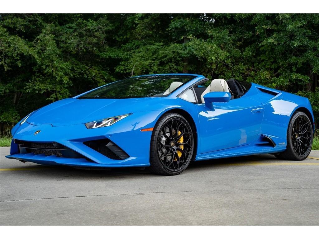 used 2021 Lamborghini Huracan EVO car, priced at $249,995