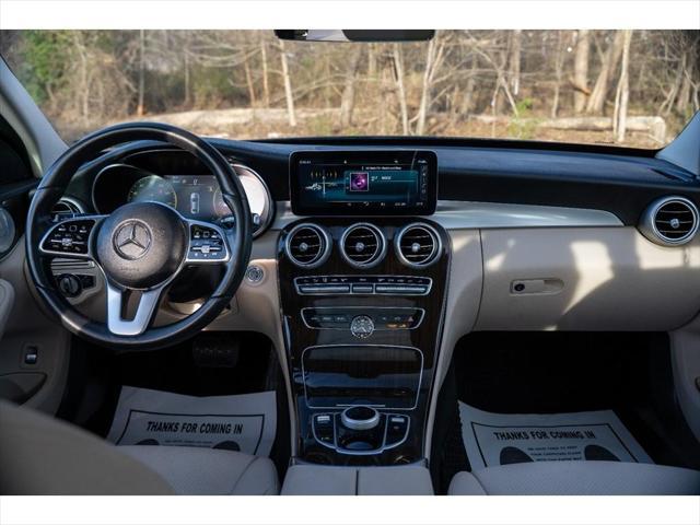 used 2021 Mercedes-Benz C-Class car, priced at $26,995