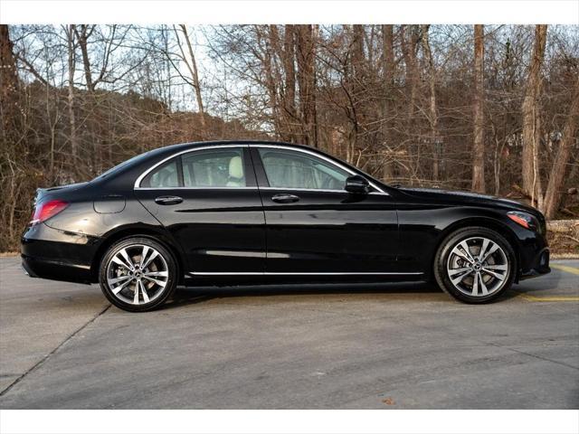 used 2021 Mercedes-Benz C-Class car, priced at $26,995