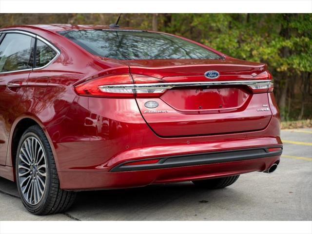 used 2017 Ford Fusion Hybrid car, priced at $12,995