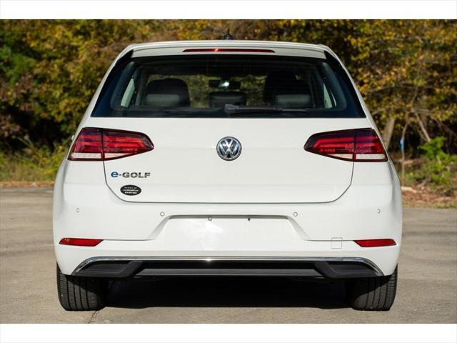 used 2017 Volkswagen e-Golf car, priced at $15,995