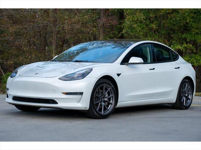 used 2021 Tesla Model 3 car, priced at $17,995