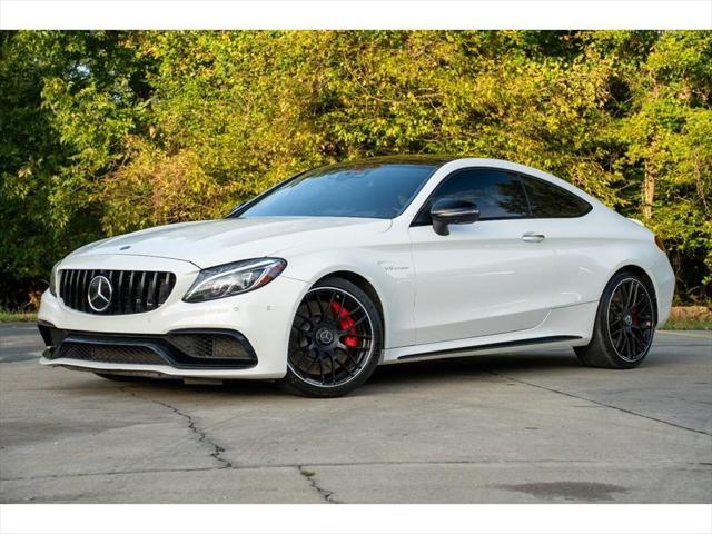 used 2018 Mercedes-Benz AMG C 63 car, priced at $42,995