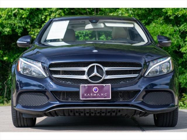 used 2015 Mercedes-Benz C-Class car, priced at $12,995