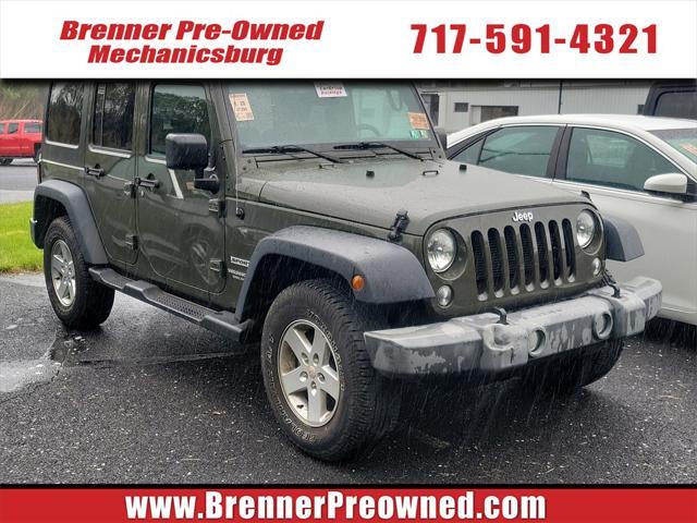 used 2015 Jeep Wrangler Unlimited car, priced at $24,342