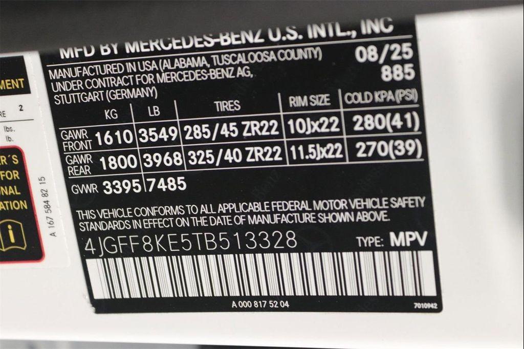 new 2026 Mercedes-Benz AMG GLS 63 car, priced at $176,620