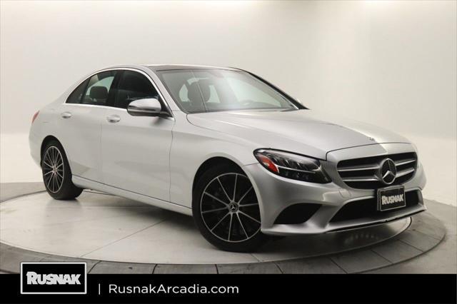 used 2021 Mercedes-Benz C-Class car, priced at $29,995