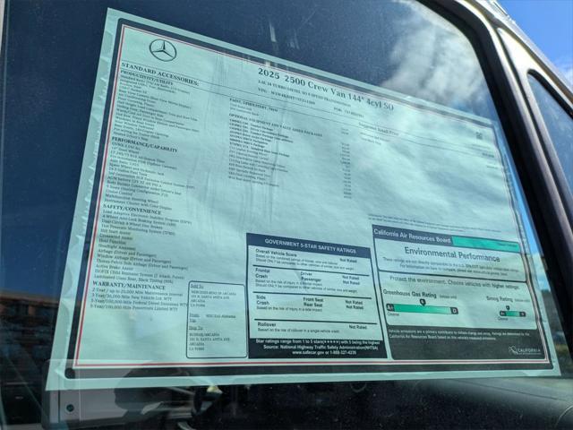 new 2025 Mercedes-Benz Sprinter 2500 car, priced at $64,949
