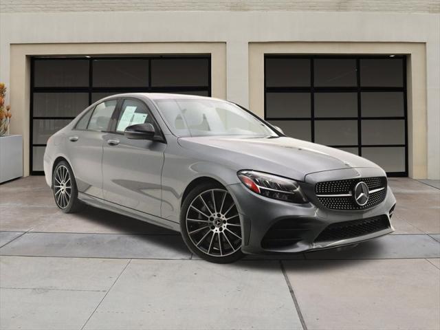 used 2021 Mercedes-Benz C-Class car, priced at $22,894