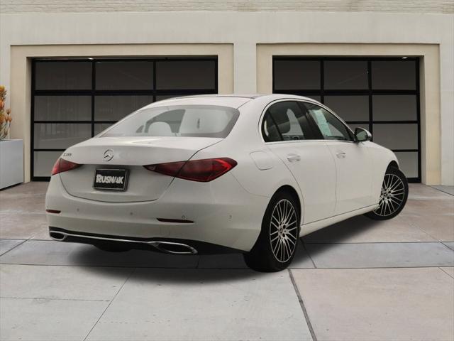 used 2022 Mercedes-Benz C-Class car, priced at $33,998