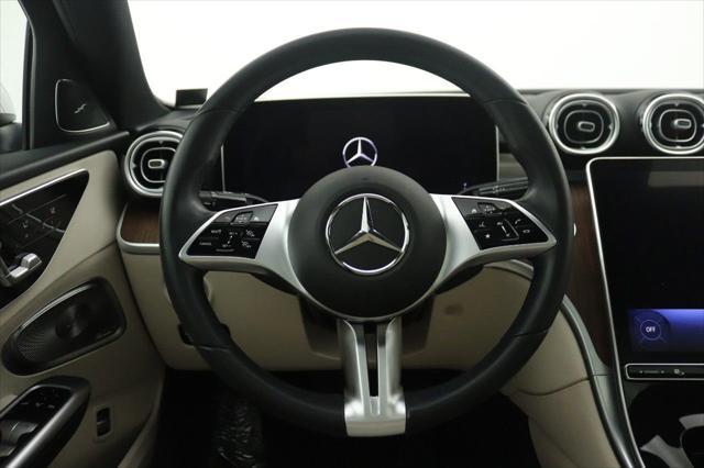 used 2022 Mercedes-Benz C-Class car, priced at $33,998