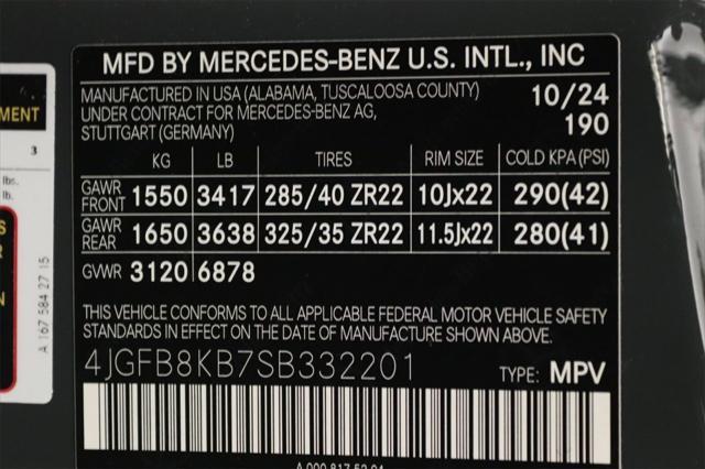 new 2025 Mercedes-Benz GLE-Class car, priced at $147,345