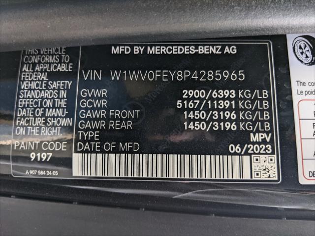 new 2023 Mercedes-Benz Metris car, priced at $58,609