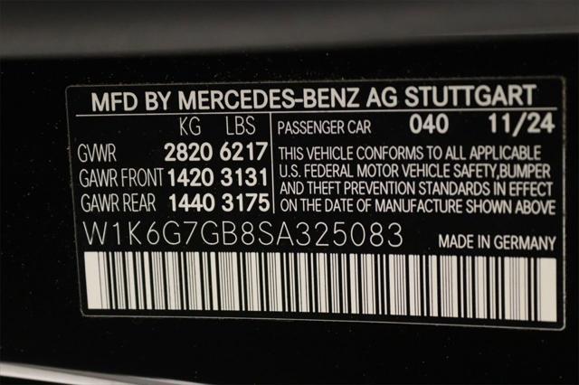 new 2025 Mercedes-Benz S-Class car, priced at $132,090