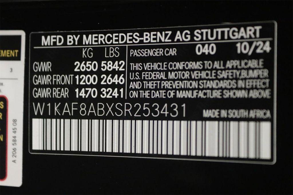 new 2025 Mercedes-Benz C-Class car, priced at $92,500