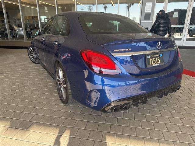 used 2020 Mercedes-Benz AMG C 43 car, priced at $38,992