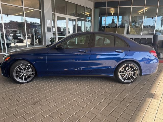 used 2020 Mercedes-Benz AMG C 43 car, priced at $38,992