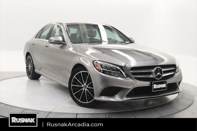 used 2020 Mercedes-Benz C-Class car, priced at $37,998