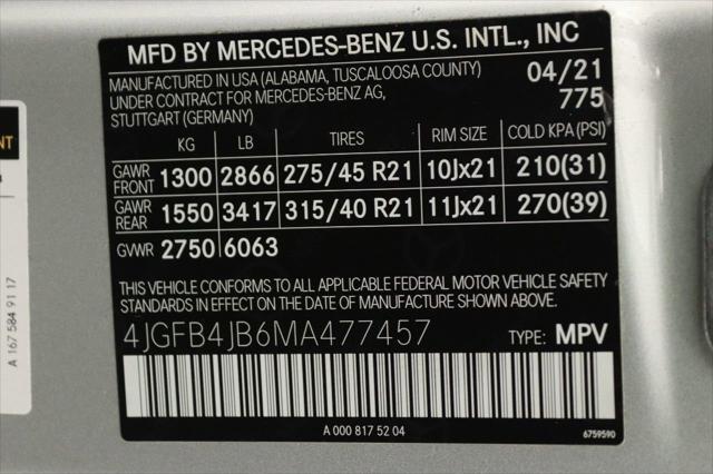 used 2021 Mercedes-Benz GLE 350 car, priced at $41,998