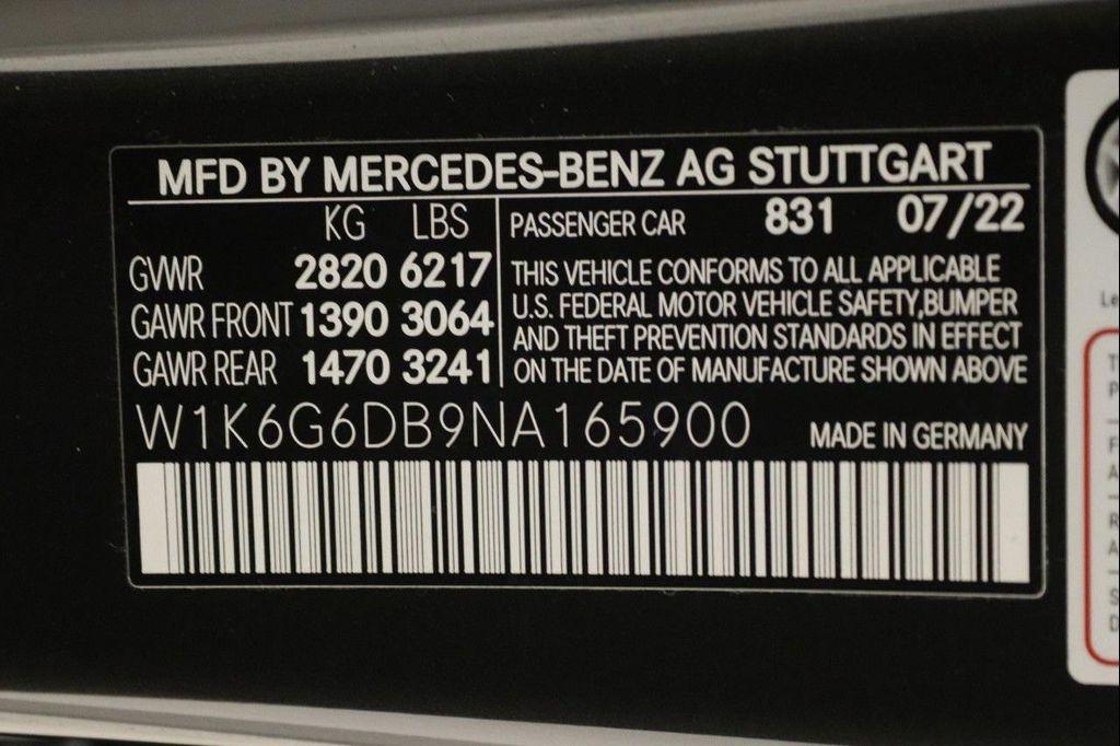 used 2022 Mercedes-Benz S-Class car, priced at $71,998