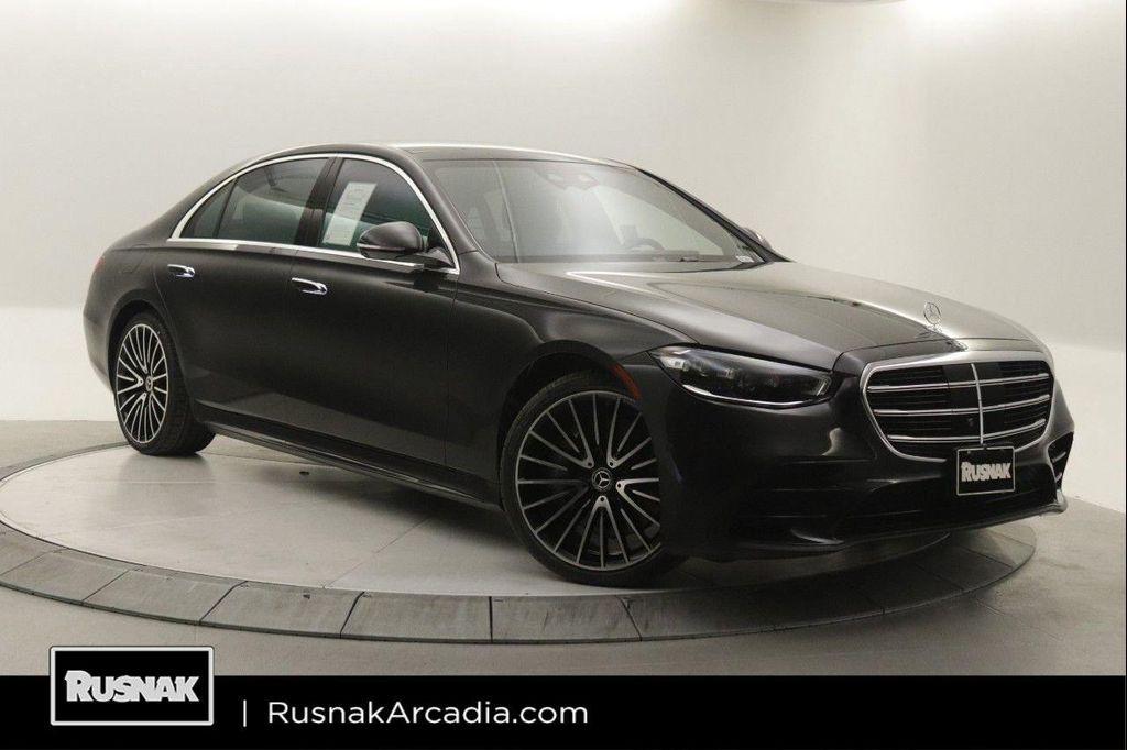 used 2022 Mercedes-Benz S-Class car, priced at $71,998