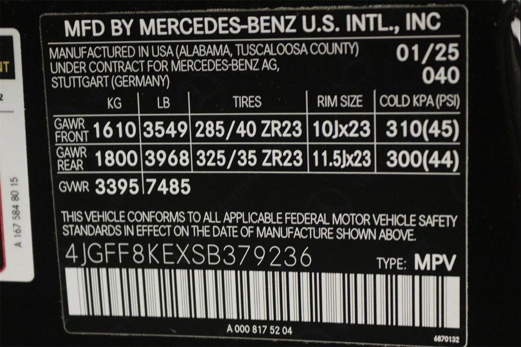 new 2025 Mercedes-Benz AMG GLS 63 car, priced at $158,265