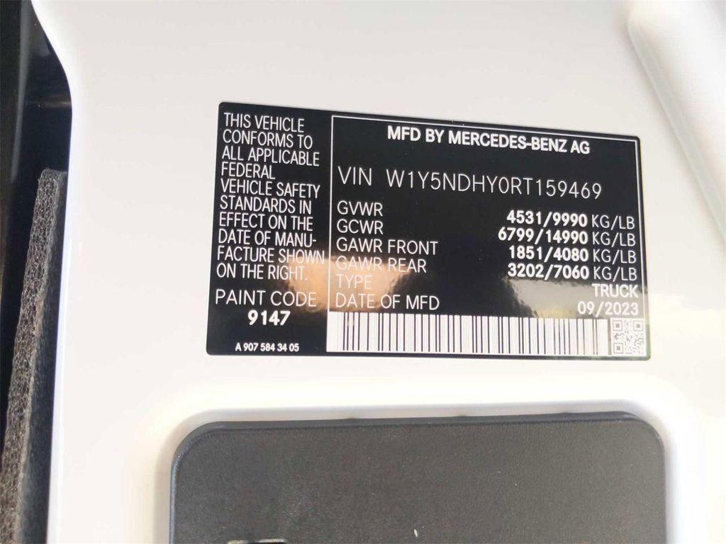 new 2024 Mercedes-Benz Sprinter 3500 car, priced at $70,774