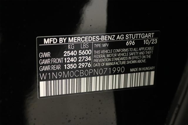 new 2023 Mercedes-Benz EQB 250 car, priced at $60,475