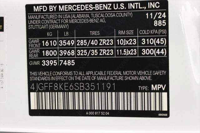 new 2025 Mercedes-Benz AMG GLS 63 car, priced at $159,985