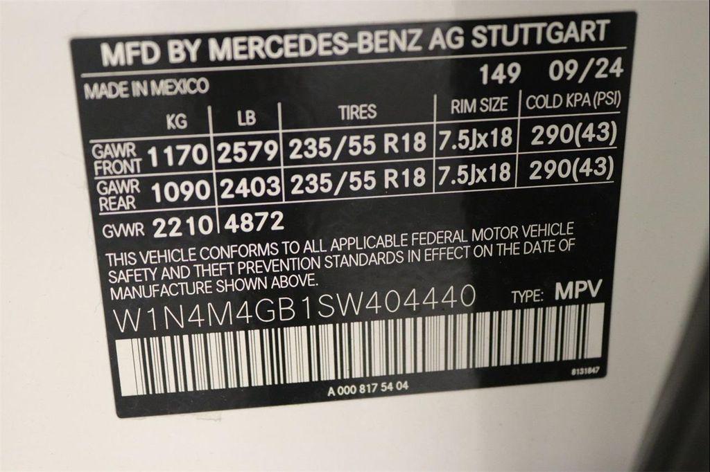 new 2025 Mercedes-Benz GLB 250 car, priced at $48,645