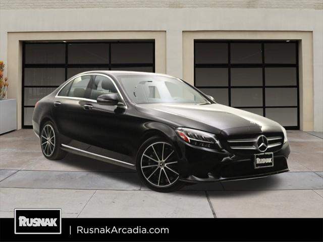 used 2021 Mercedes-Benz C-Class car, priced at $27,491