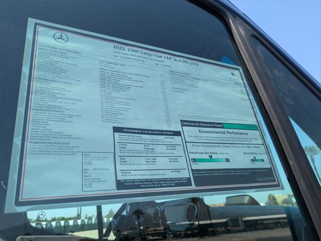new 2025 Mercedes-Benz Sprinter 2500 car, priced at $81,767