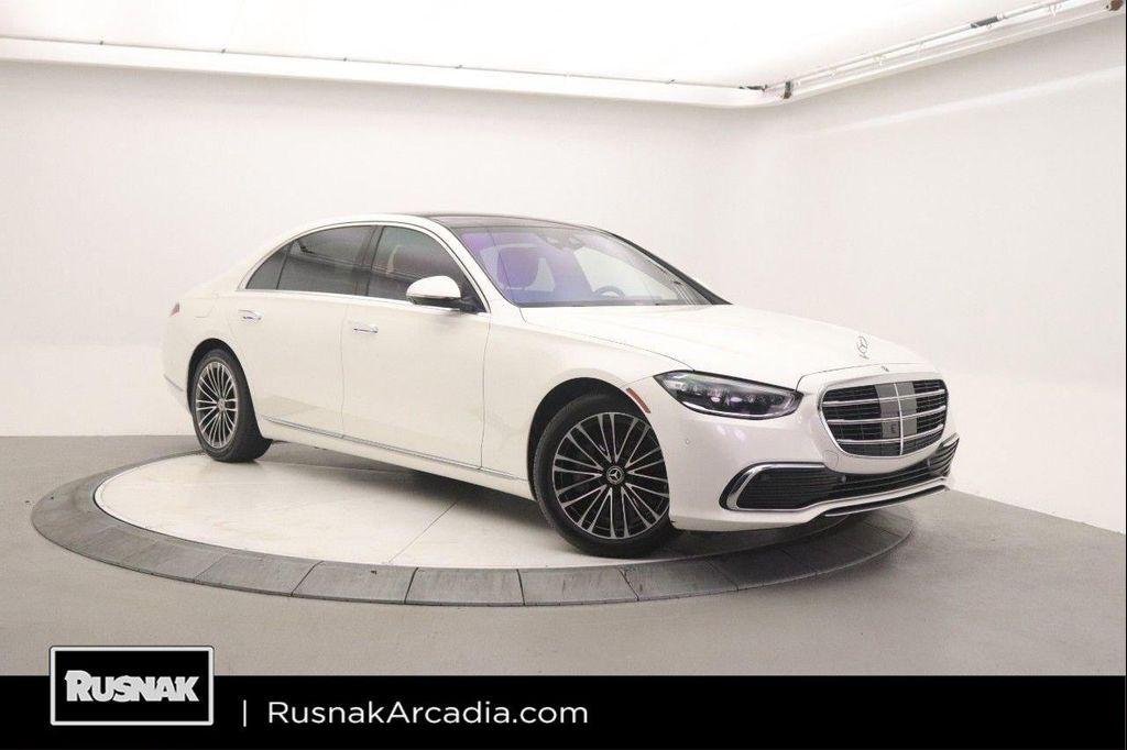 used 2022 Mercedes-Benz S-Class car, priced at $63,799