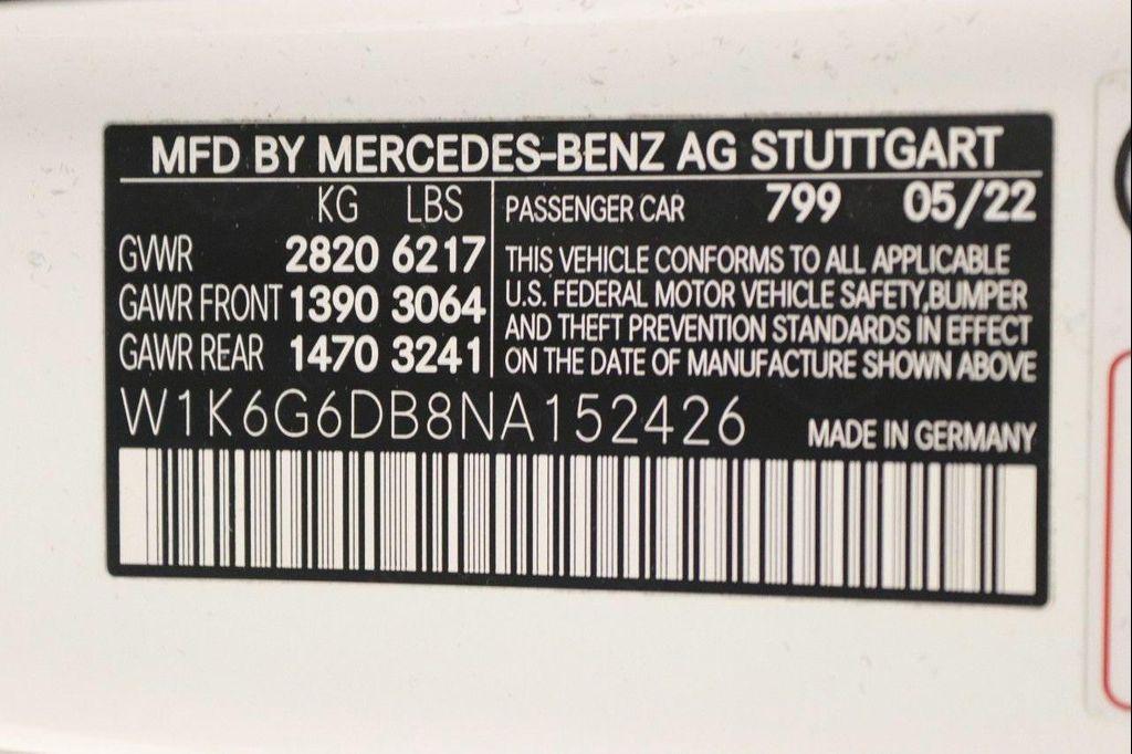 used 2022 Mercedes-Benz S-Class car, priced at $63,799