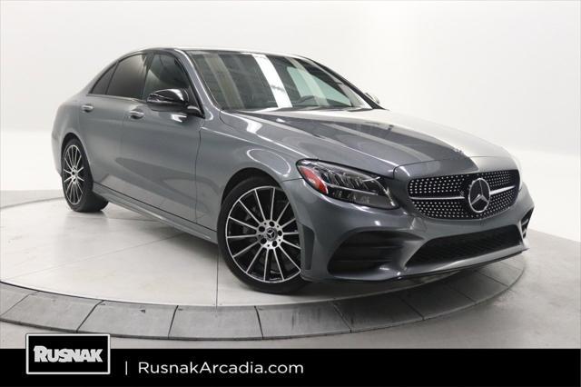 used 2021 Mercedes-Benz C-Class car, priced at $27,558