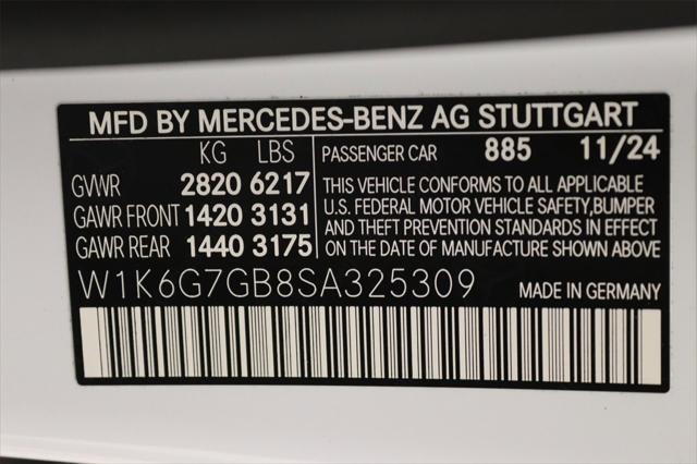 new 2025 Mercedes-Benz S-Class car, priced at $139,780