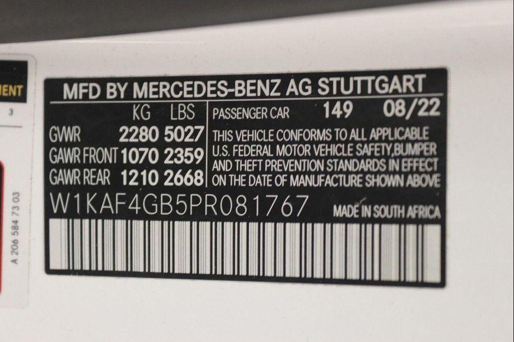 used 2023 Mercedes-Benz C-Class car, priced at $34,896