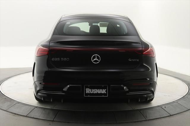 new 2024 Mercedes-Benz EQS 580 car, priced at $141,225