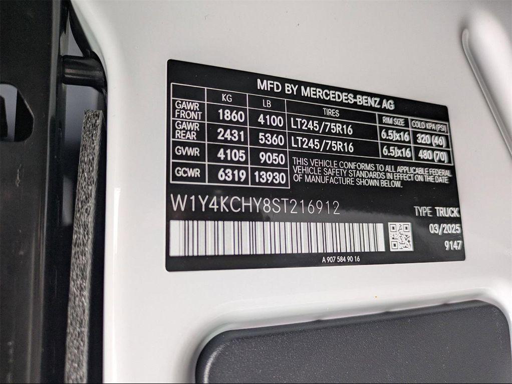 new 2025 Mercedes-Benz Sprinter 2500 car, priced at $65,406