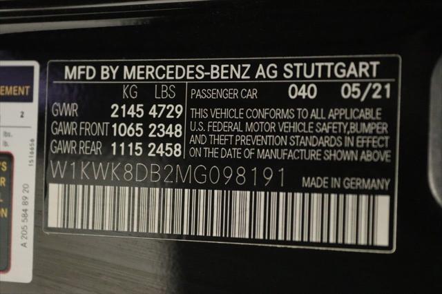 used 2021 Mercedes-Benz C-Class car, priced at $31,998