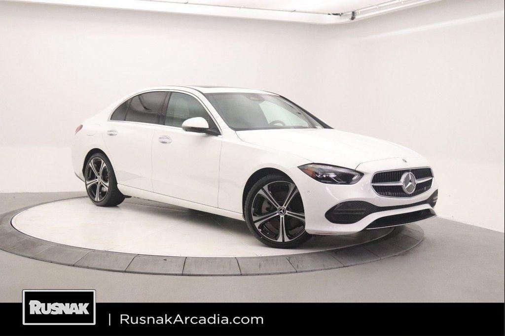 used 2023 Mercedes-Benz C-Class car, priced at $34,998