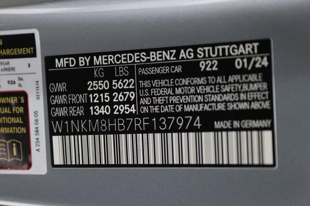 new 2024 Mercedes-Benz GLC 300 car, priced at $74,385