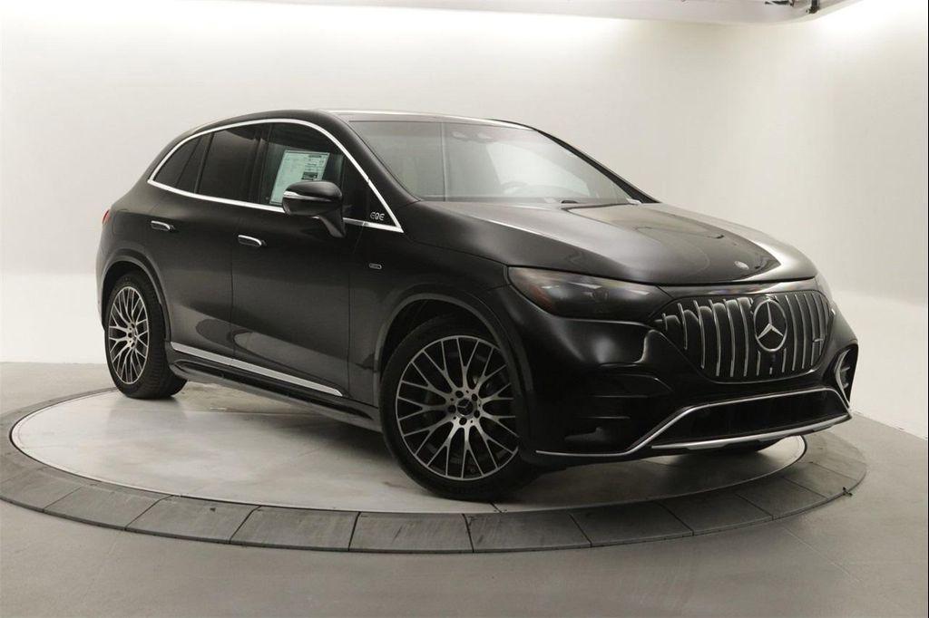 new 2025 Mercedes-Benz AMG EQE car, priced at $114,360