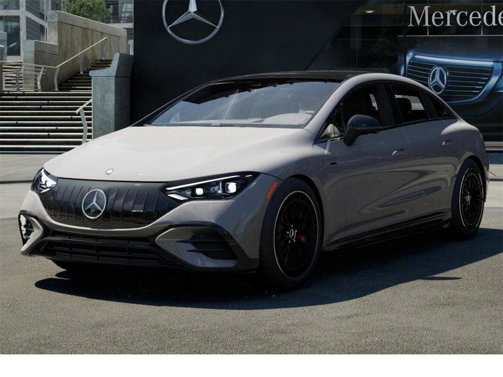 new 2025 Mercedes-Benz AMG EQE car, priced at $119,375