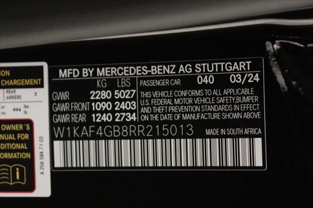 used 2024 Mercedes-Benz C-Class car, priced at $43,693