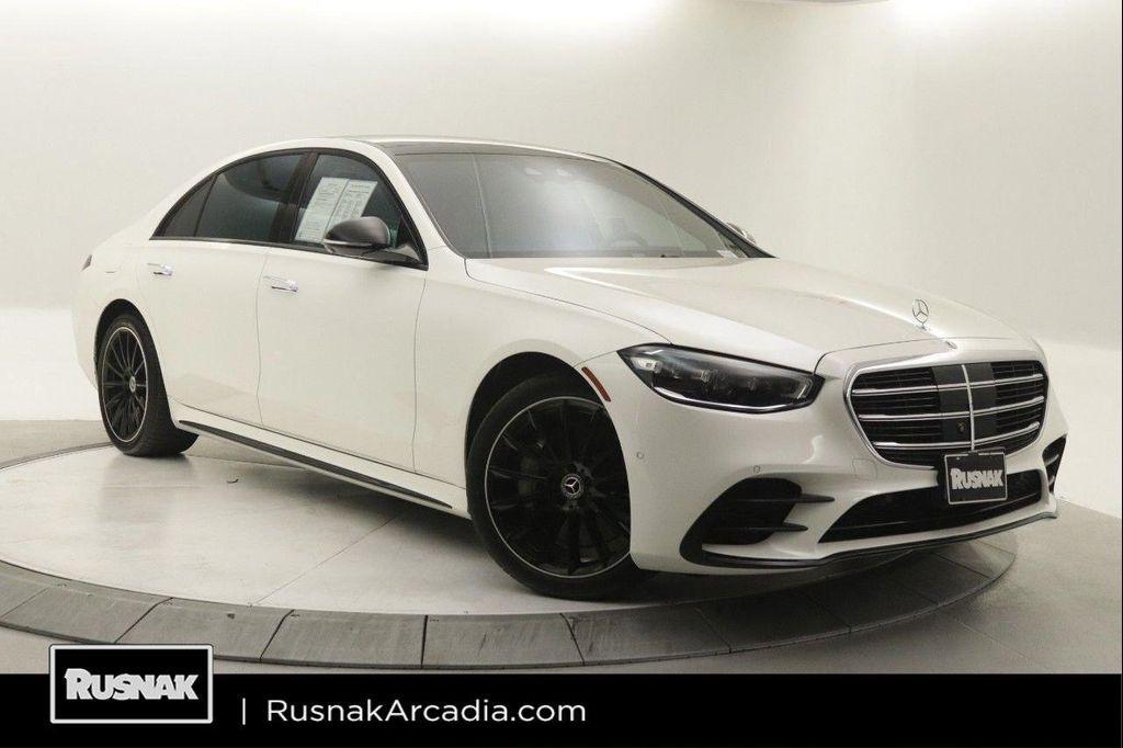 used 2022 Mercedes-Benz S-Class car, priced at $64,997