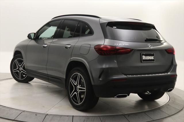 new 2025 Mercedes-Benz GLA 250 car, priced at $48,670