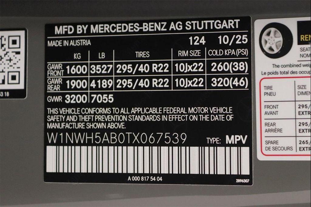 new 2026 Mercedes-Benz AMG G 63 car, priced at $222,060