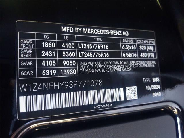 new 2025 Mercedes-Benz Sprinter 2500 car, priced at $74,071